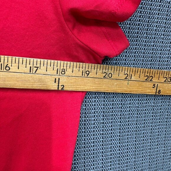 No Boundaries Womens Junior Size XL (15-17) Red Short Sleeve T-Shirt - Picture 6 of 7